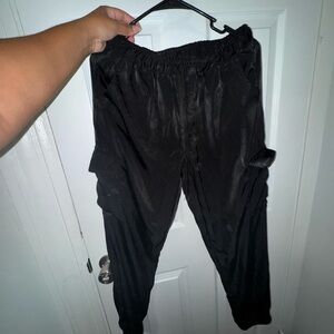 Black Cargo Pants
